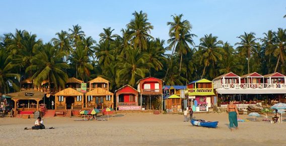 Beach-Huts-on-Palolem-Beach-Goa